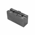 Stm 250mm Soft Top Jaw With Metric Tongue And Groove Piece  50mm Height 491105